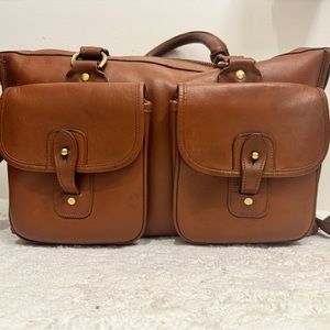 Refurbished Vintage Ghurka Briefcase Marley Hodgson Leather No. 5 Examin…